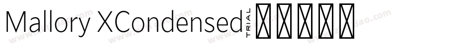 Mallory XCondensed字体转换 Mallory XCondensed字体转换